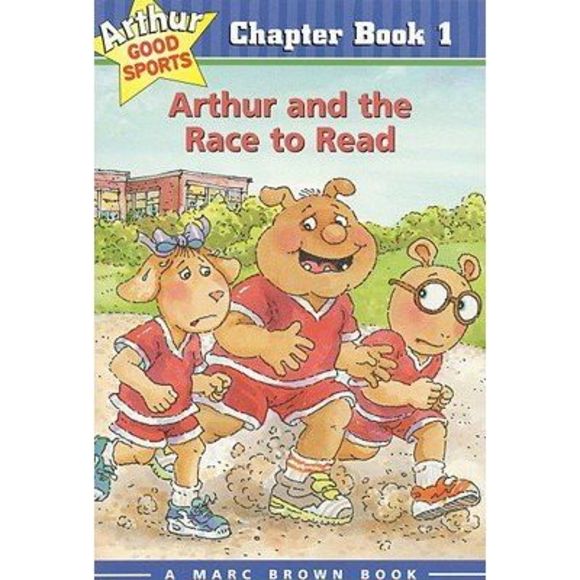 Arthur and the Race to Read: Arthur Good Sports Chapter Book 1 -- Marc Brown - Picture 3 of 3